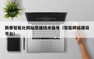 重庆新泰智能化网站搭建技术指导（智能网站建设平台）